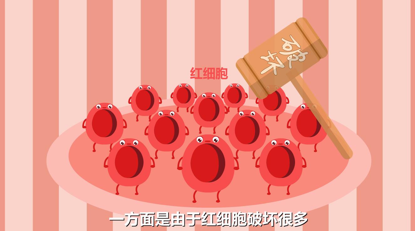 新生兒黃疸怎么退的快？紅細胞被破壞.jpg