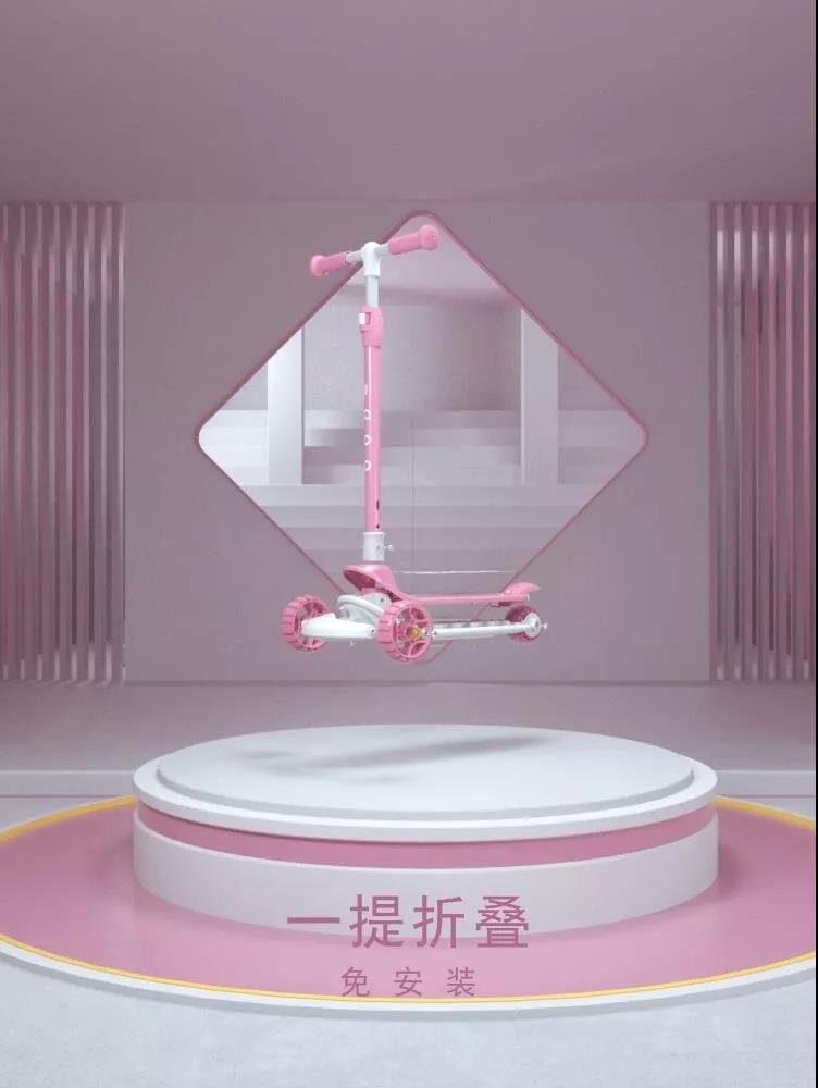 C4D產(chǎn)品動畫設(shè)計,滑板車的仿真還原展示2.jpg C4D產(chǎn)品動畫設(shè)計,滑板車的仿真還原展示2.jpg