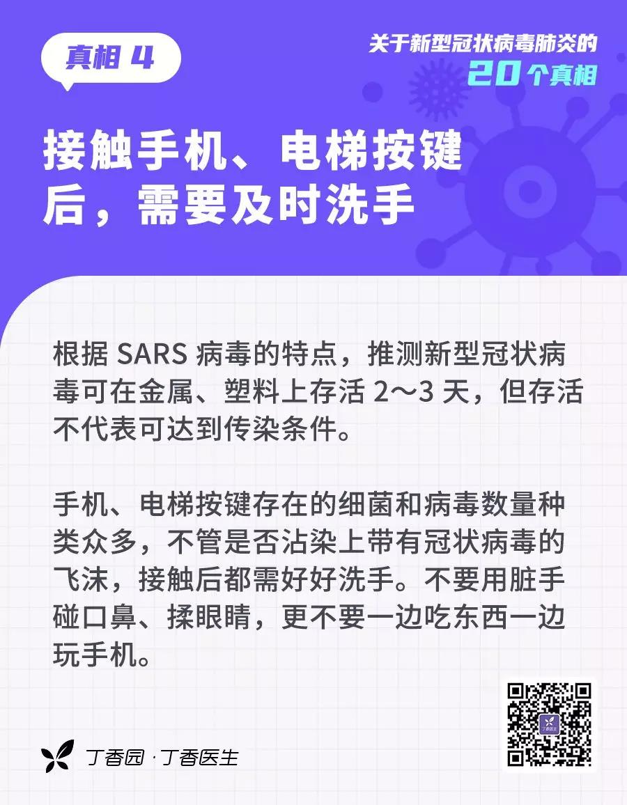 預(yù)防新型冠狀病毒：接觸手機(jī)、電梯按鍵后，需要及時洗手.jpg