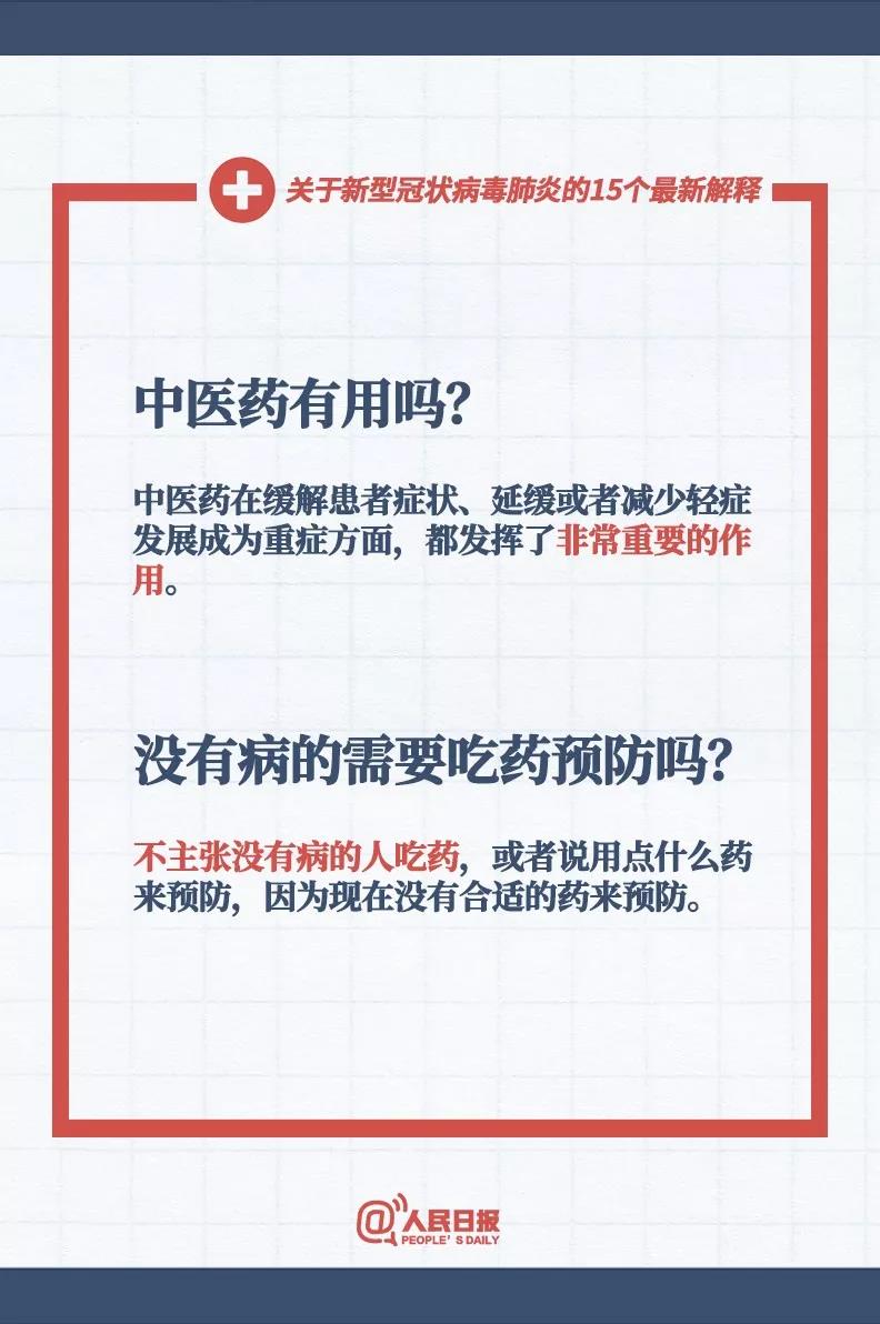 中醫(yī)藥對(duì)新型冠狀病毒有用嗎？沒(méi)有感染新型冠狀病毒的人需要吃藥預(yù)防嗎？.jpg