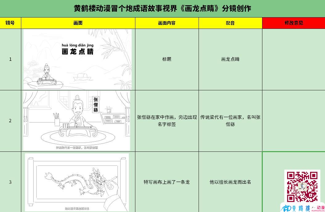 畫龍點睛動畫制作 畫龍點睛動畫制作