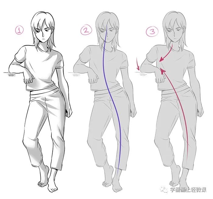 怎么畫出生動(dòng)的姿勢(shì)？動(dòng)漫人物姿勢(shì)的繪畫素材教程