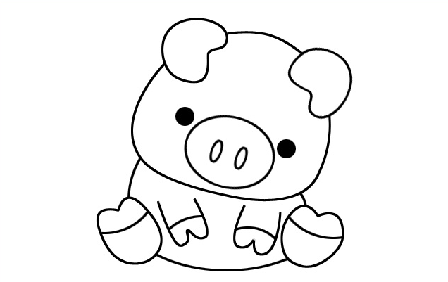 小豬簡(jiǎn)筆畫(huà)怎么畫(huà)？小豬簡(jiǎn)筆畫(huà)的畫(huà)法步驟教程.png