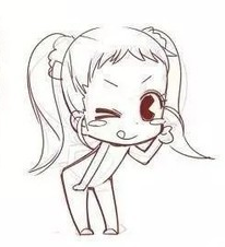 Q版的身體怎么畫？