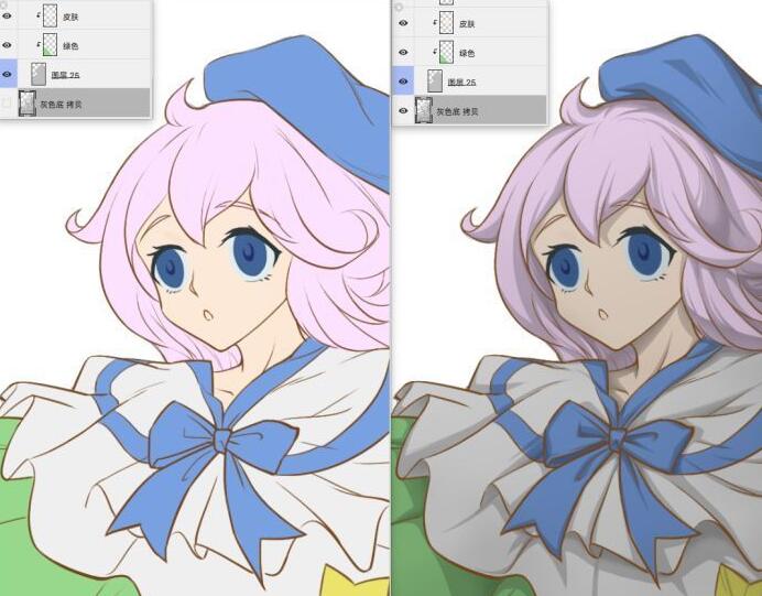 Photoshop動漫角色上色畫法教程十四.jpg Photoshop動漫角色上色畫法教程十四.jpg
