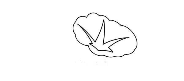 彩色牽牛花簡(jiǎn)筆畫畫法步驟圖片