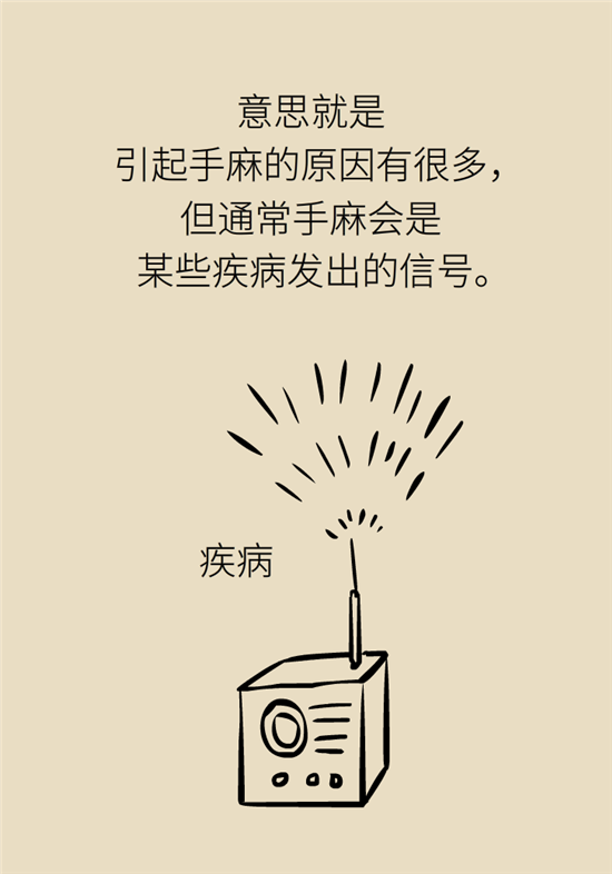 無(wú)緣無(wú)故的手麻，這是身體發(fā)出的什么信號(hào)？
