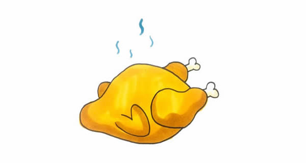 雞簡(jiǎn)筆畫