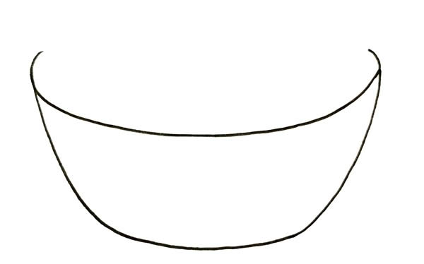 一碗可愛(ài)湯圓簡(jiǎn)筆畫(huà)畫(huà)法步驟圖片