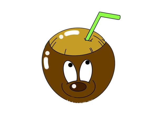 椰子簡(jiǎn)筆畫