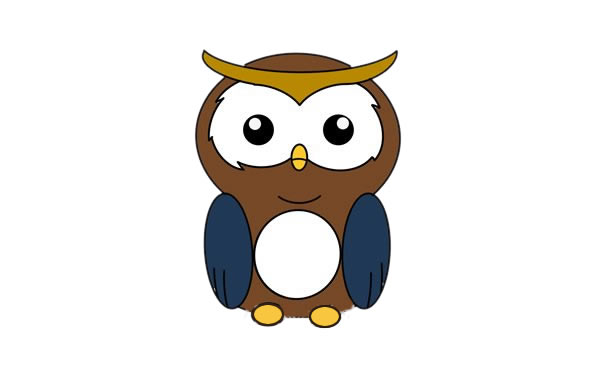貓頭鷹簡(jiǎn)筆畫