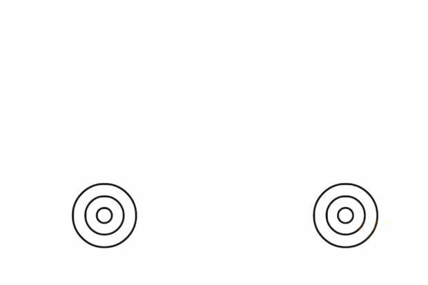 警車(chē)簡(jiǎn)筆畫(huà)帶顏色畫(huà)法步驟圖片