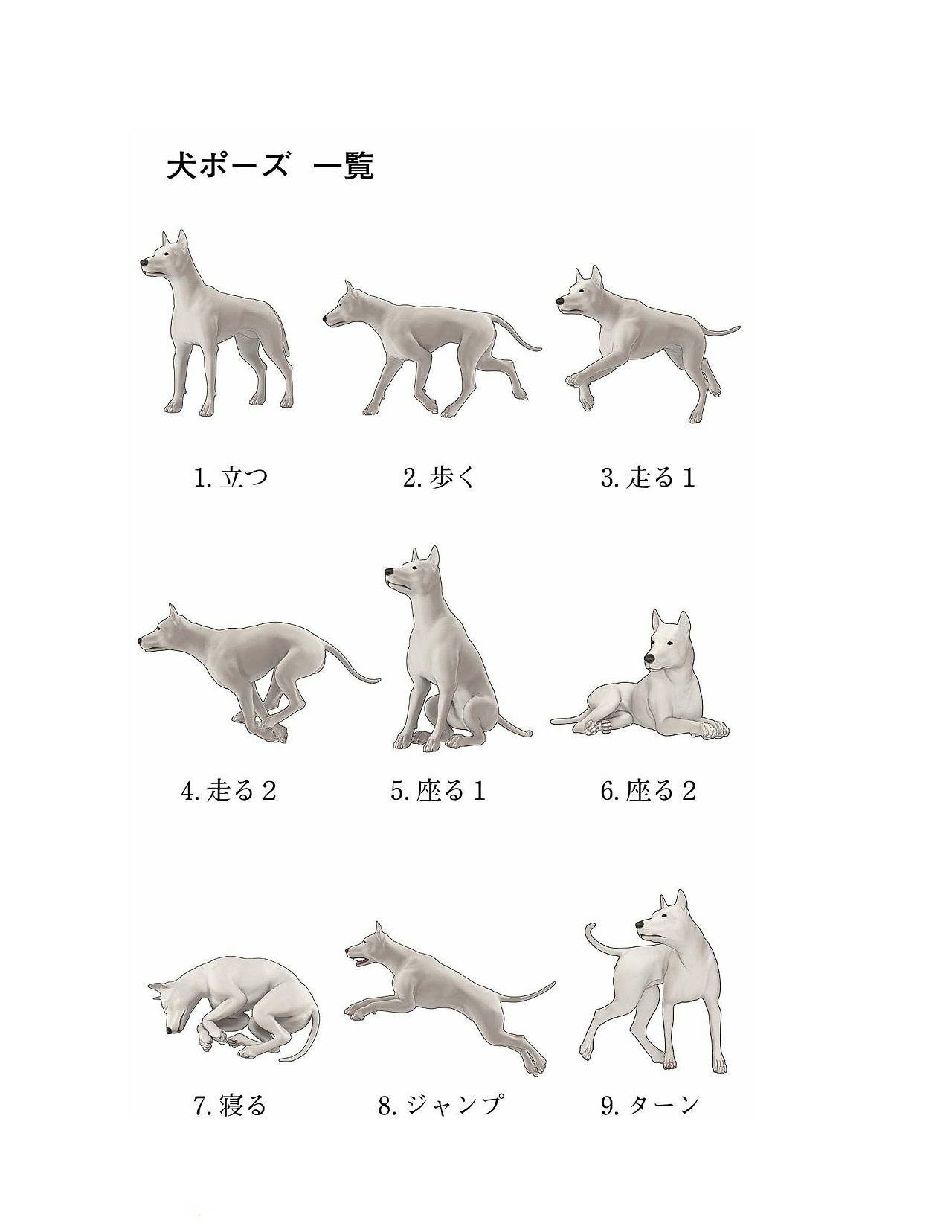 貓?jiān)趺串?，狗狗怎么畫？貓、犬の繪畫方法