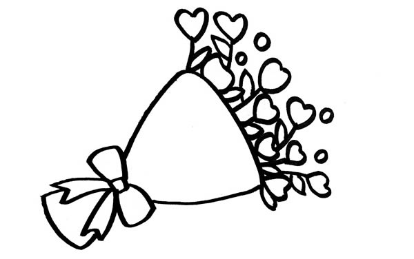 一束鮮花的簡(jiǎn)單畫(huà)法_一束鮮花簡(jiǎn)筆畫(huà)步驟圖片