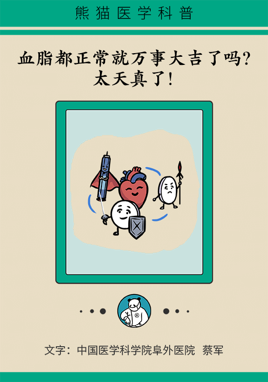 心梗動(dòng)漫科普：血脂都正常就萬(wàn)事大吉了嗎？
