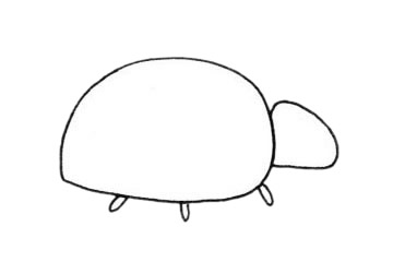 瓢蟲(chóng)簡(jiǎn)筆畫(huà)圖片