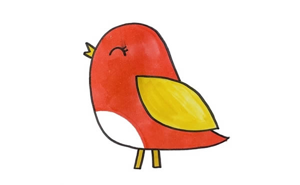 鳥兒怎么畫？