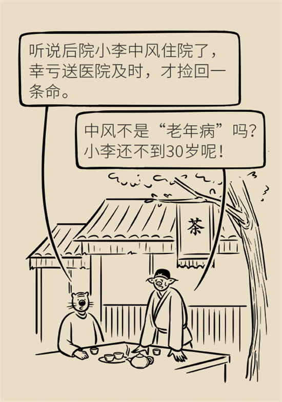 年紀(jì)輕輕別大意，小心腦卒中