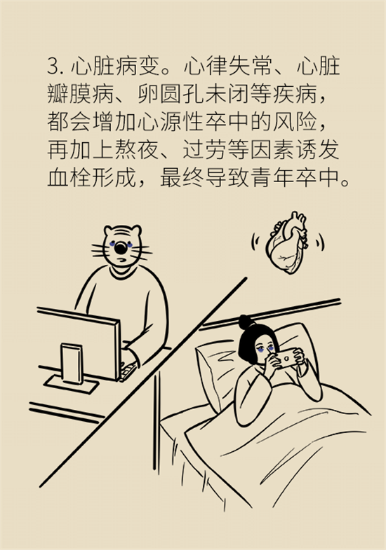 年紀(jì)輕輕別大意，小心腦卒中