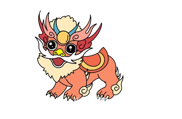 年獸怎么畫？
