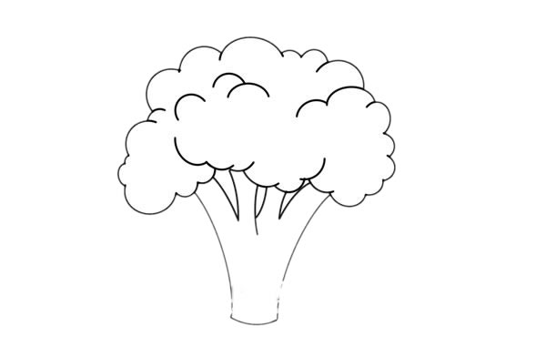 西藍(lán)花簡(jiǎn)筆畫(huà)圖片
