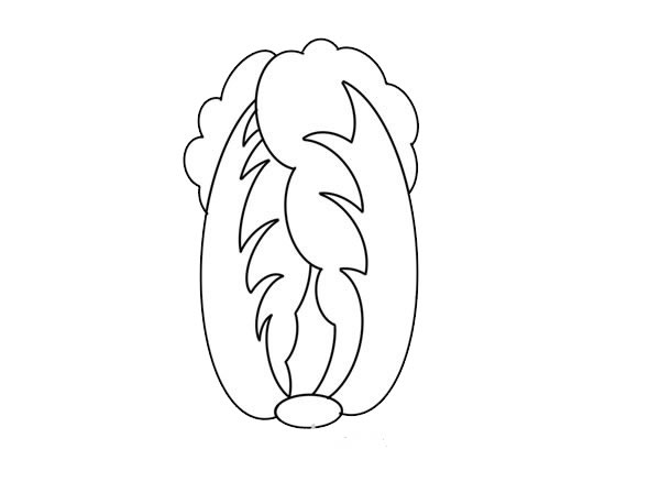 大白菜怎么畫(huà)簡(jiǎn)單漂亮 大白菜簡(jiǎn)筆畫(huà)步驟圖解教程