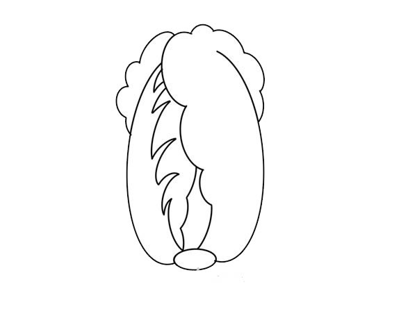 大白菜怎么畫(huà)簡(jiǎn)單漂亮 大白菜簡(jiǎn)筆畫(huà)步驟圖解教程