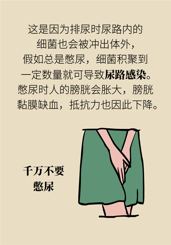 經(jīng)常憋尿會得急性腎炎？
