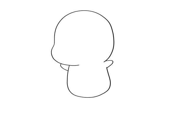 可愛(ài)噴火龍簡(jiǎn)筆畫(huà)圖片