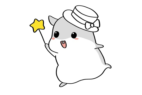 倉(cāng)鼠 倉(cāng)鼠怎么畫簡(jiǎn)單又可愛一步一步教_倉(cāng)鼠簡(jiǎn)筆畫畫法