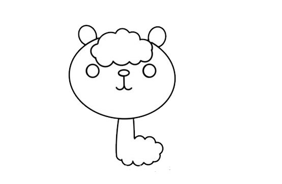 羊駝 可愛羊駝怎么畫簡單又漂亮 羊駝簡筆畫步驟圖