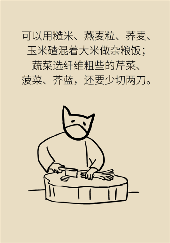 減肥進(jìn)餐順序 減肥科普制作動漫
