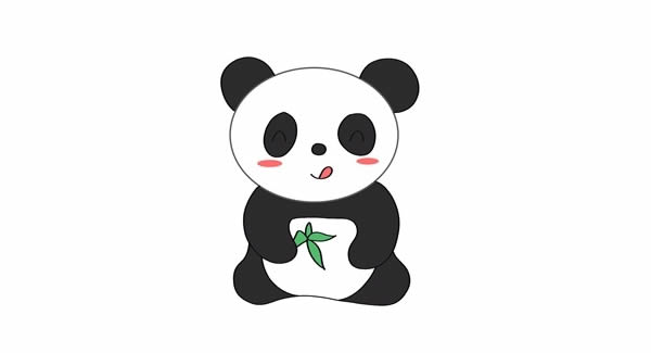 大熊貓?jiān)趺串?huà)簡(jiǎn)筆畫(huà)簡(jiǎn)單又可愛(ài)