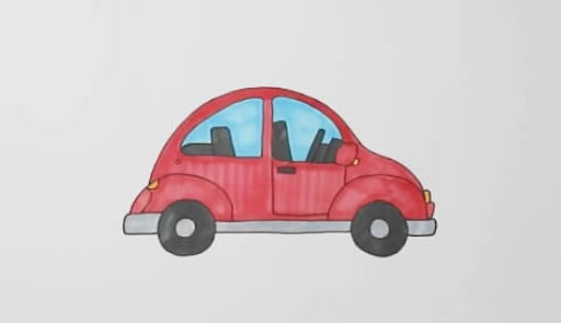 汽車 小汽車怎么畫簡筆畫簡單好看