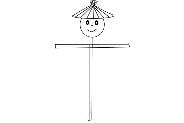 稻草人怎么畫簡(jiǎn)筆畫簡(jiǎn)單又好看