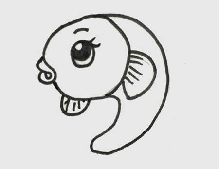 可愛的小魚簡(jiǎn)筆畫怎么畫簡(jiǎn)單又好看
