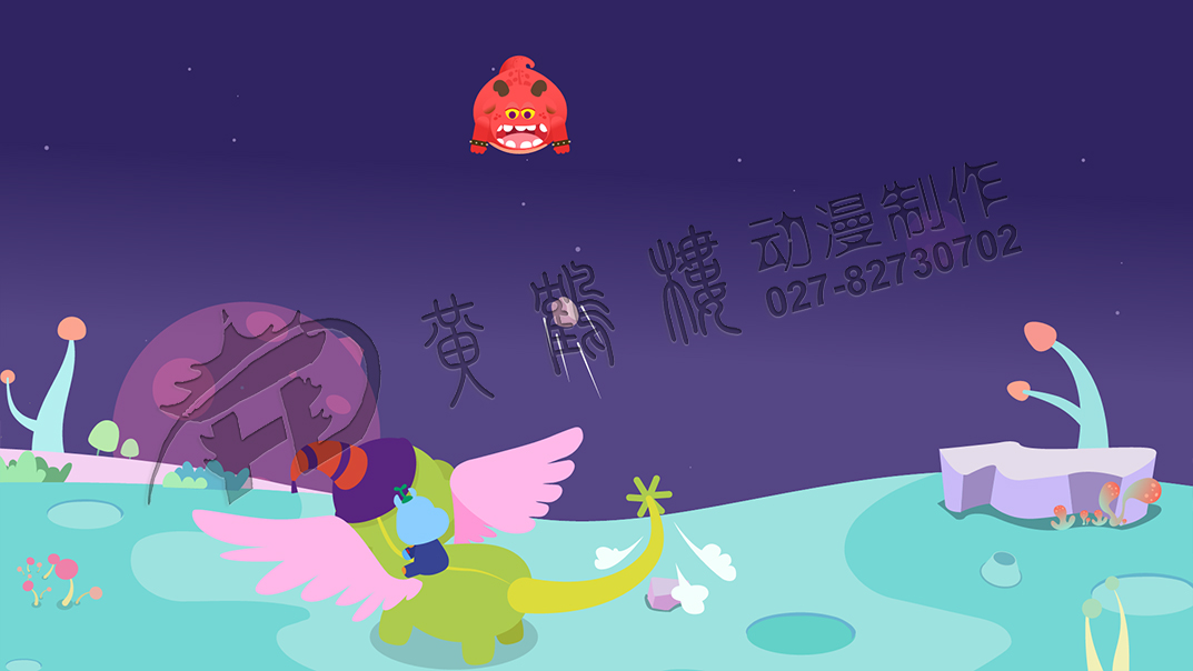 來到了地面，他一摔尾巴，把地面上的石頭塊.jpg