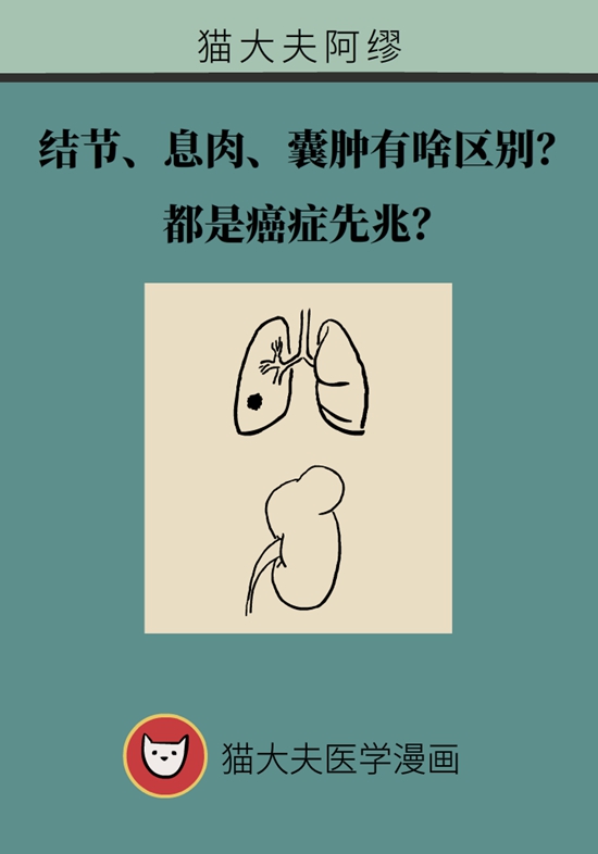 結(jié)節(jié)、息肉、囊腫有啥區(qū)別？都是癌癥先兆？專家揭秘
