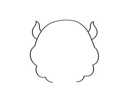 金牛座女孩簡(jiǎn)筆畫q版教程