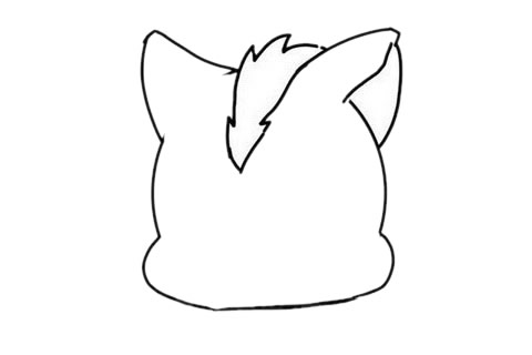 虹貓藍(lán)兔七俠傳白貓簡(jiǎn)筆畫(huà)彩色畫(huà)法