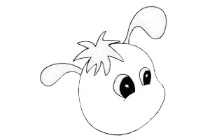 卡通毛毛蟲(chóng)簡(jiǎn)筆畫(huà)步驟圖片