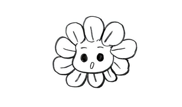 向日葵簡(jiǎn)筆畫彩色_卡通向日葵圖片簡(jiǎn)筆畫怎么畫簡(jiǎn)單又漂亮