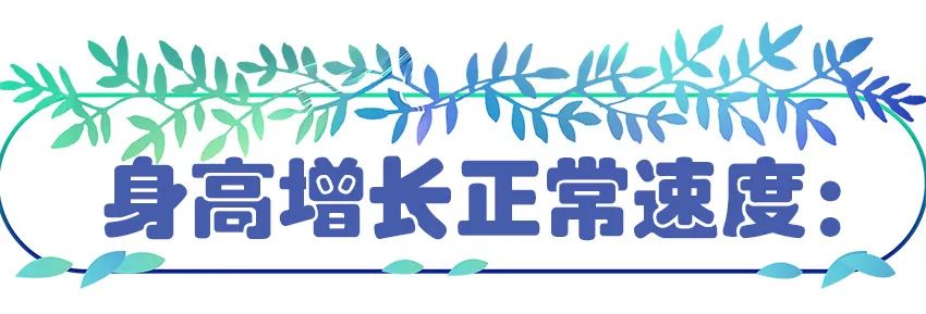 育兒身高科普動(dòng)畫
