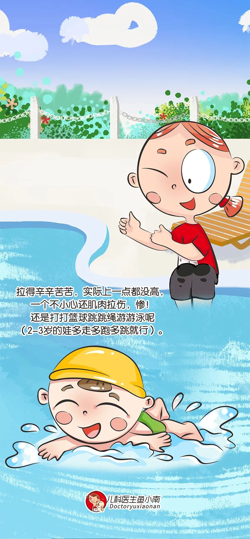 育兒身高科普動(dòng)畫