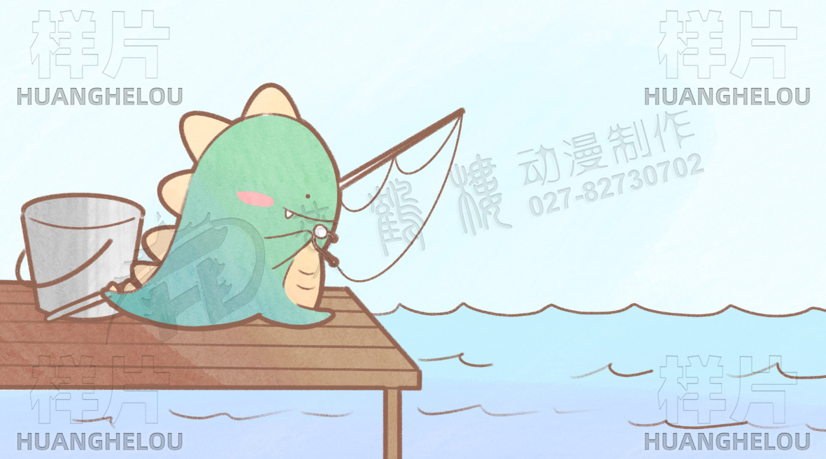 小恐龍釣魚(yú)01.jpg