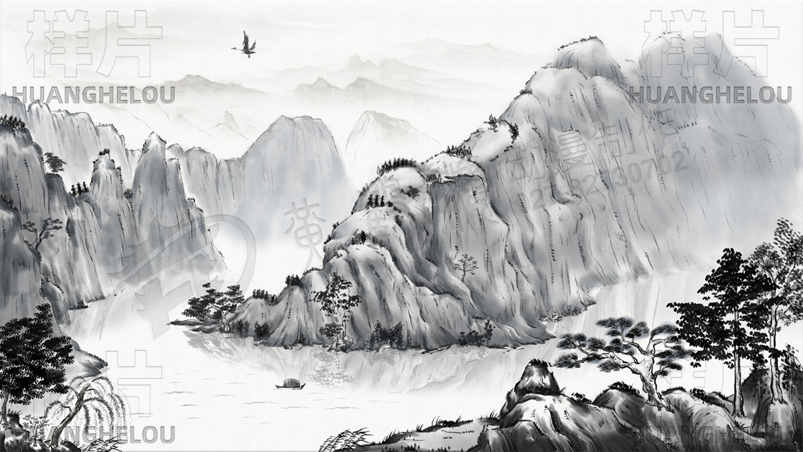 《高山流水，叢山峻嶺》 水墨畫(huà)動(dòng)畫(huà)制作設(shè)計(jì).jpg