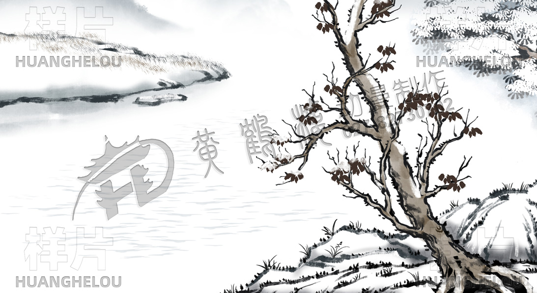 《四季交替 春夏秋冬》水墨動畫原畫張效果圖設(shè)計 冬季.jpg