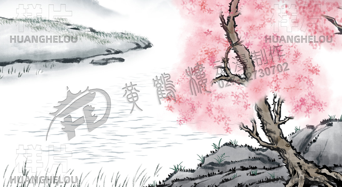 《四季交替 春夏秋冬》水墨動畫原畫張效果圖設(shè)計 春天.jpg