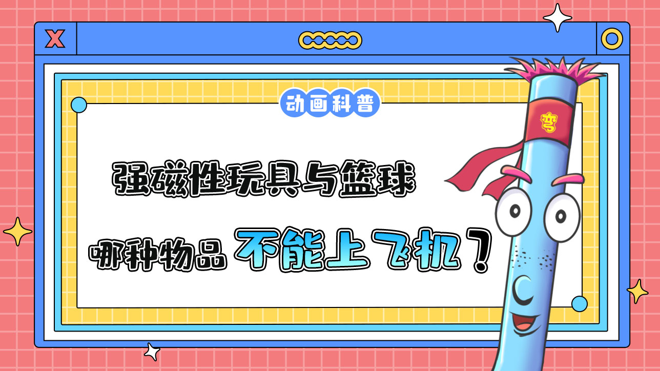 強(qiáng)磁性玩具與籃球哪種物品不能帶上飛機(jī)呢？.jpg